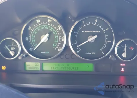 2006 Land Rover Range Rover Supercharged z USA, uszkodzony, nr VIN SALMF13466A235714